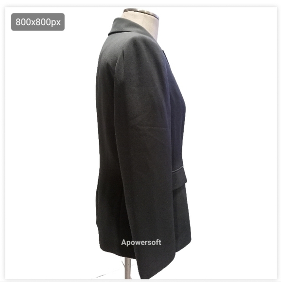 Tahiri Gray two button pants suit size 10P - Picture 2 of 4